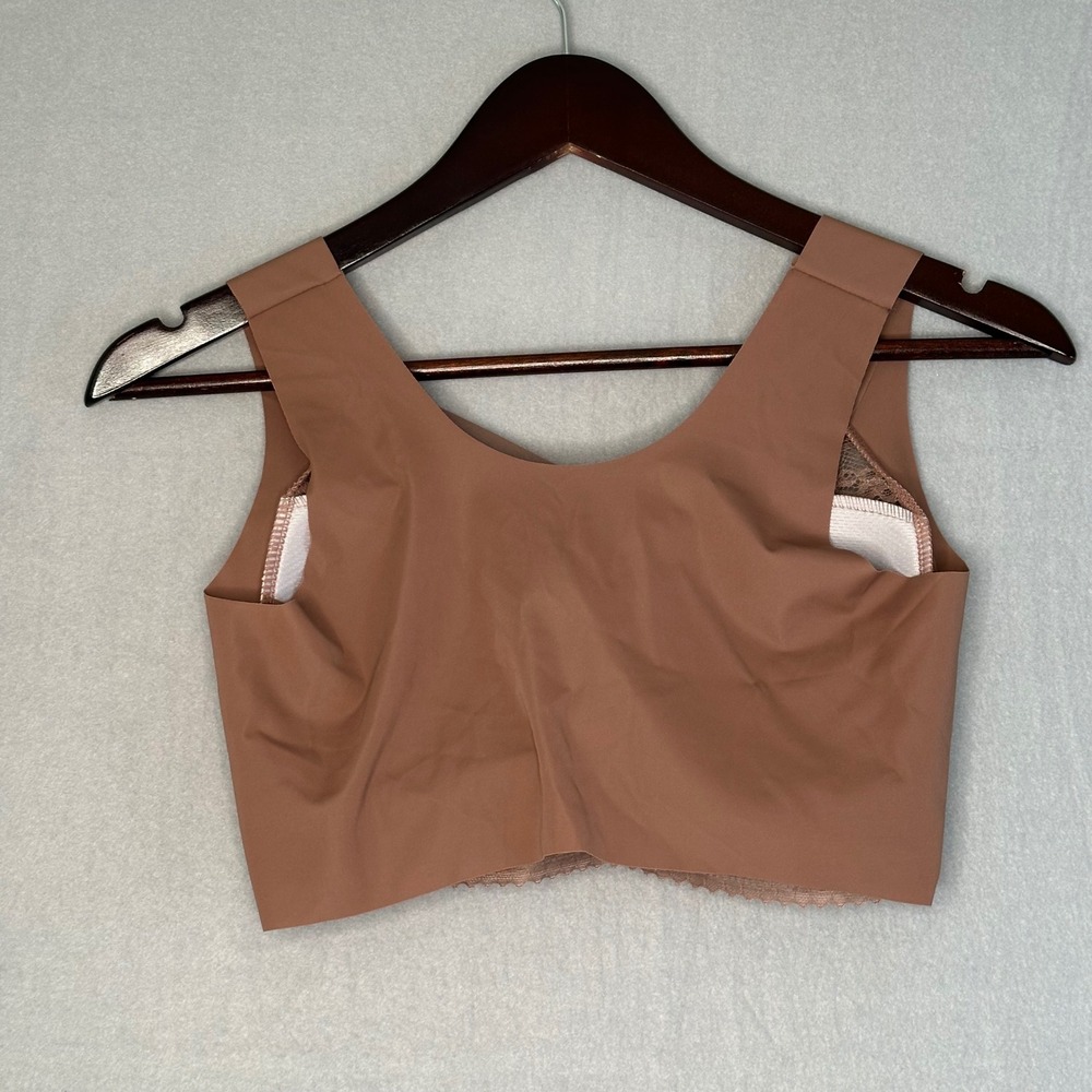 Lot of 2/Lace Bralette Tank Top Wireless Sleep Bra Comfort Lounge Bra Top - Picture 8 of 16
